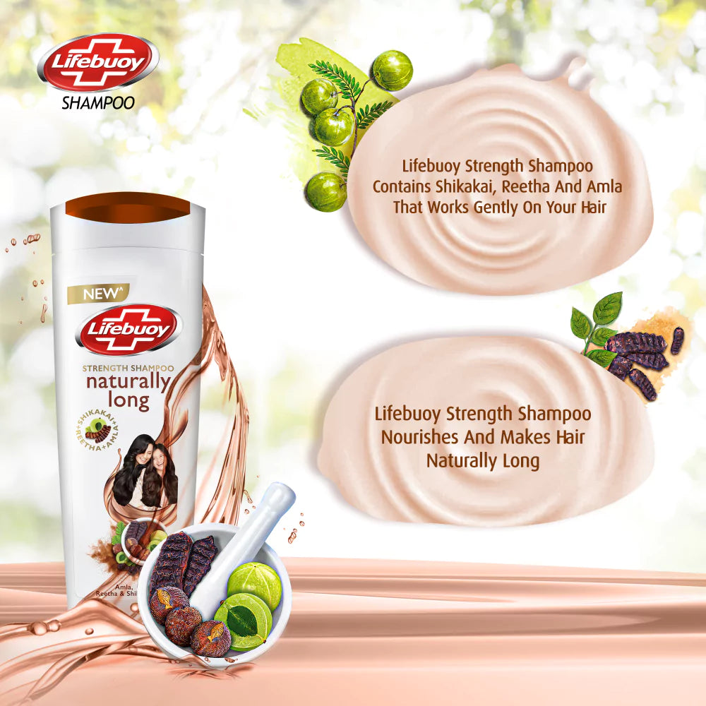 Lifebuoy Shampoo Naturally Long 370Ml