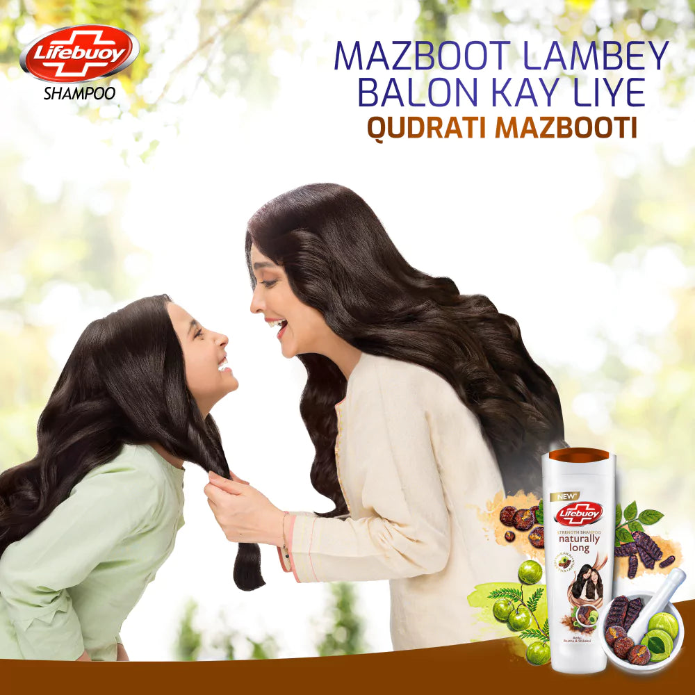 Lifebuoy Shampoo Naturally Long 370Ml