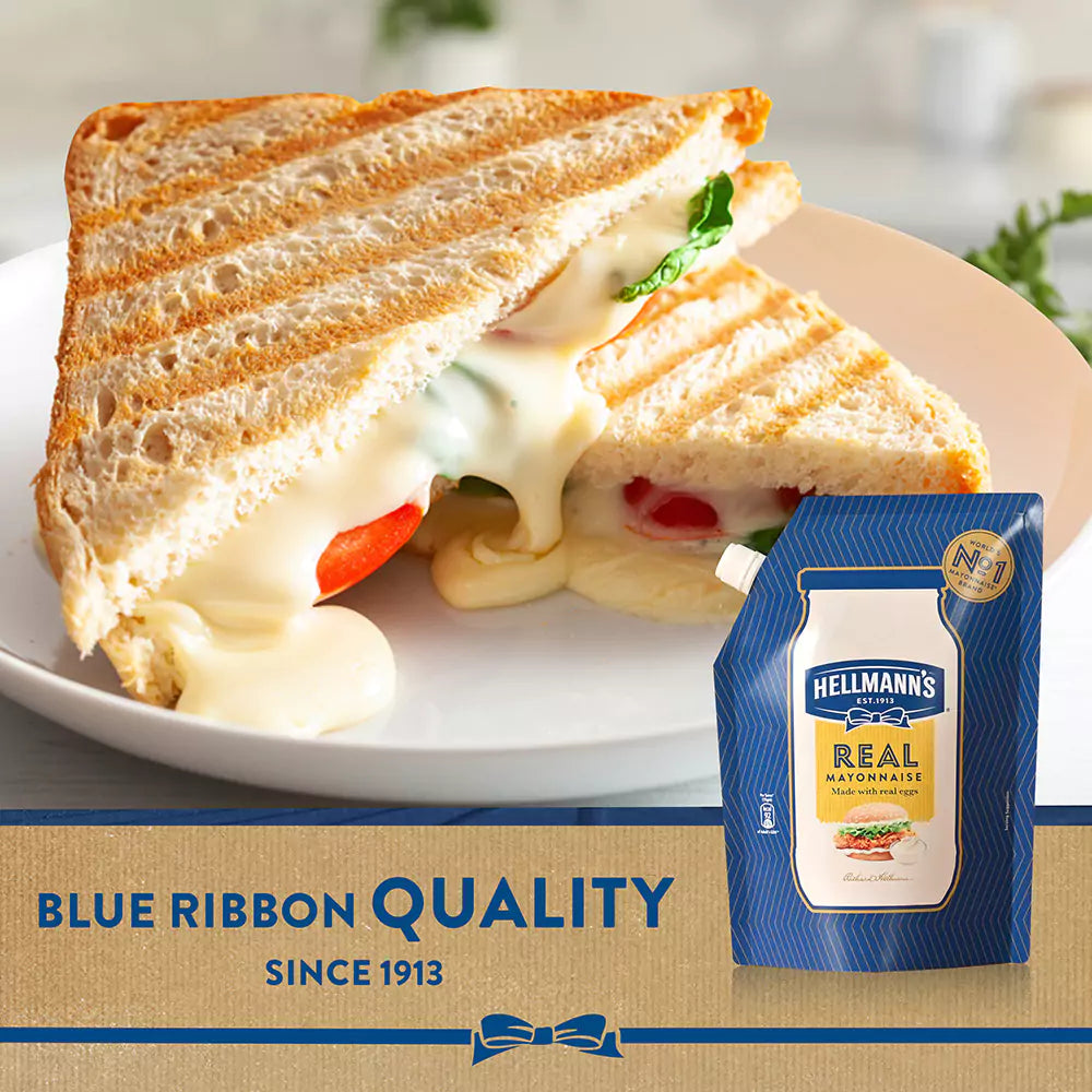 HELLMANNS REAL MAYONNAISE PI6 24X475ML