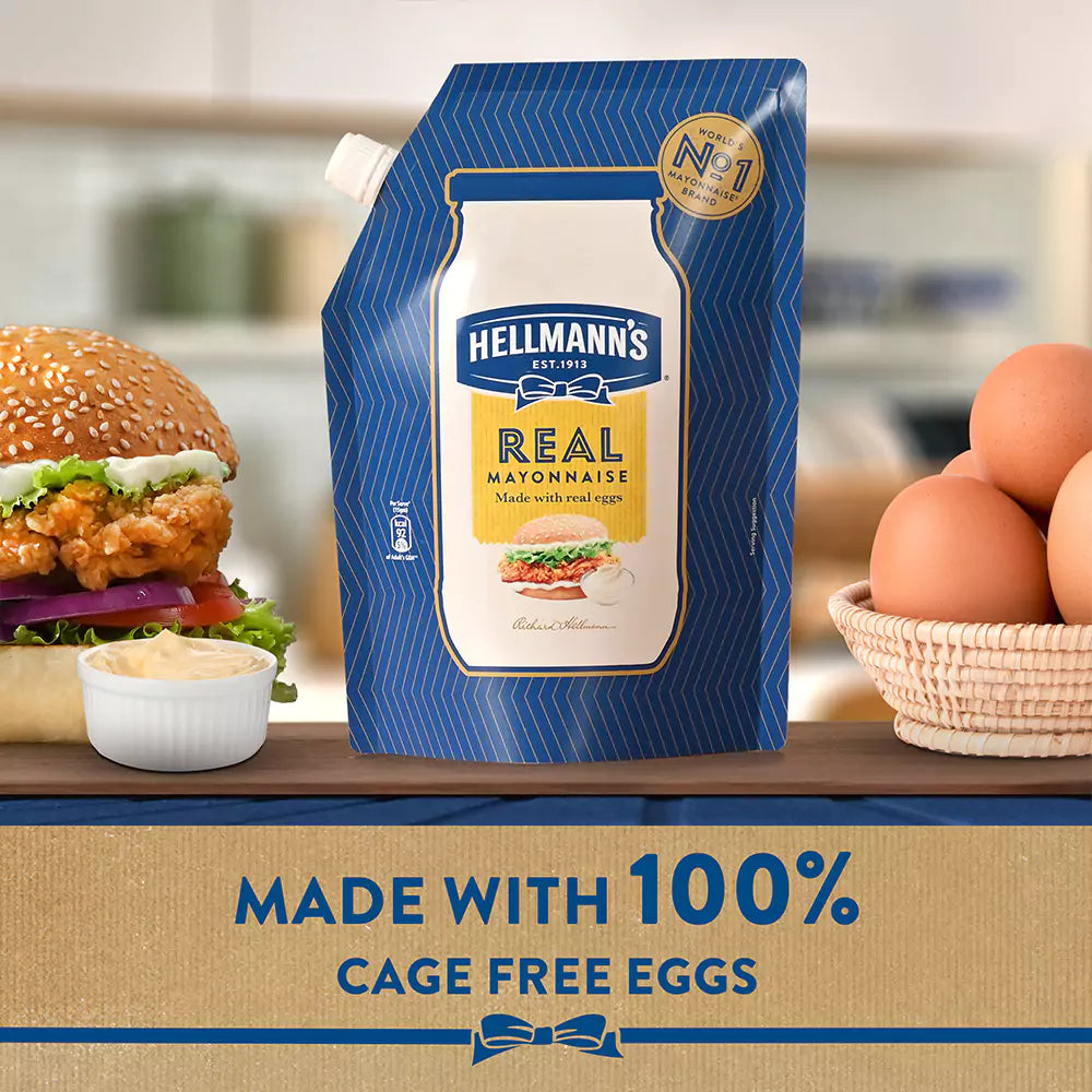 HELLMAN REAL MAYO THICK & CREMY 12X900ML
