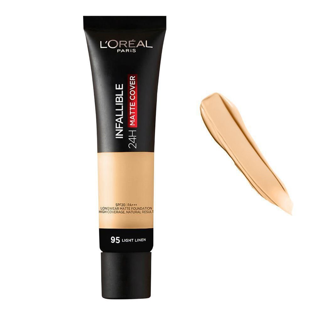 Loreal Infallible 24H Matte Cover 95 Light Linen Foundation