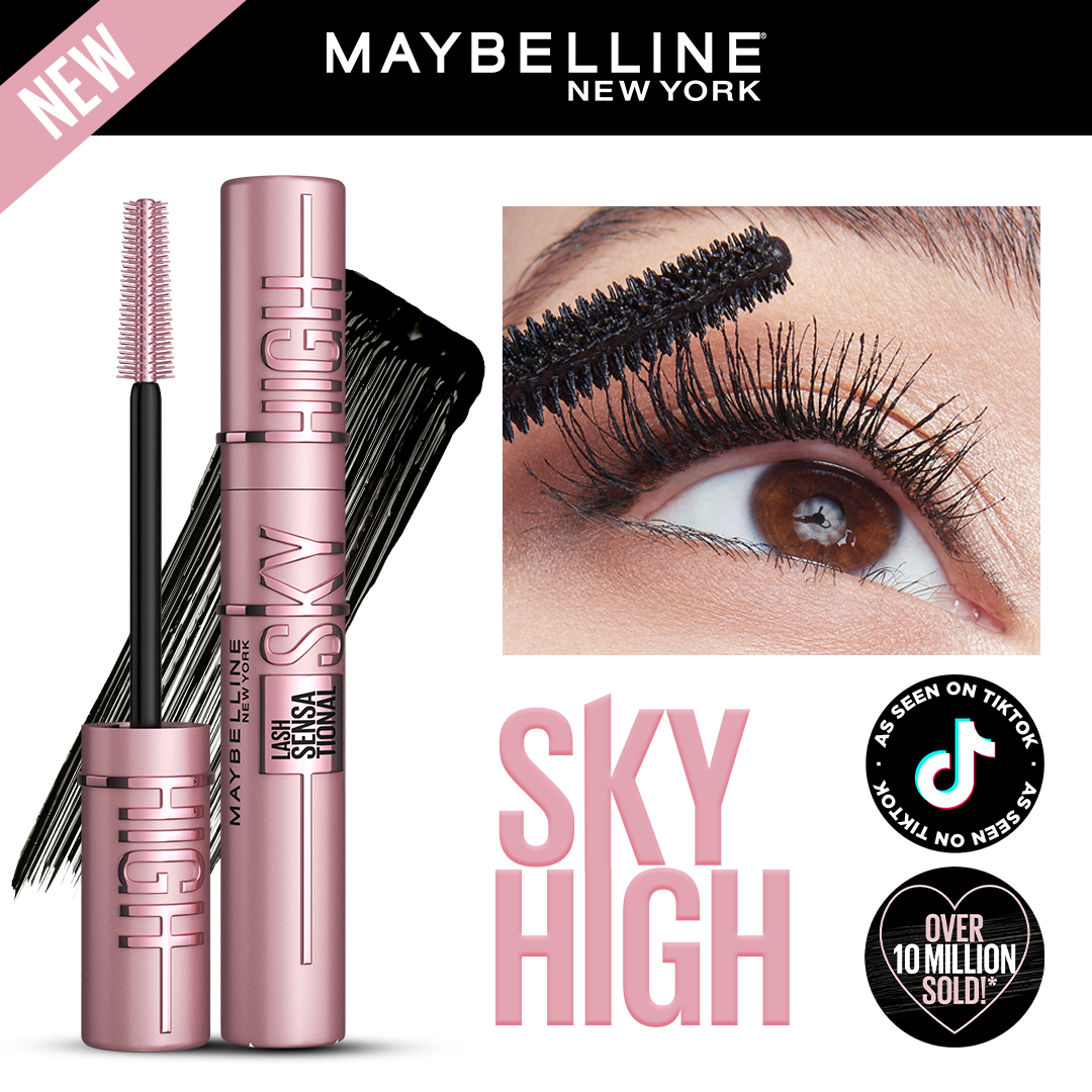 Maybelline New York Lash Sensational Sky High Mascara (Waterproof)