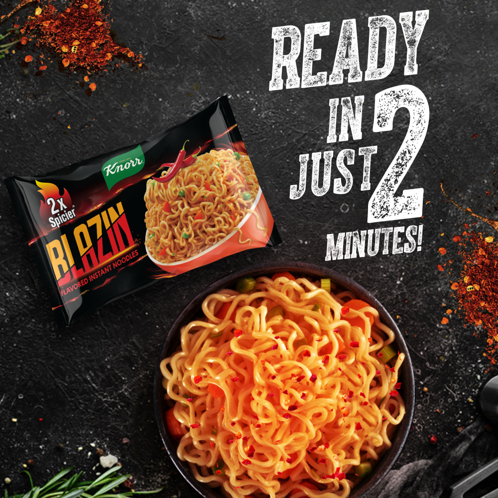 Knorr Blazin Spicier Noodles - 124G