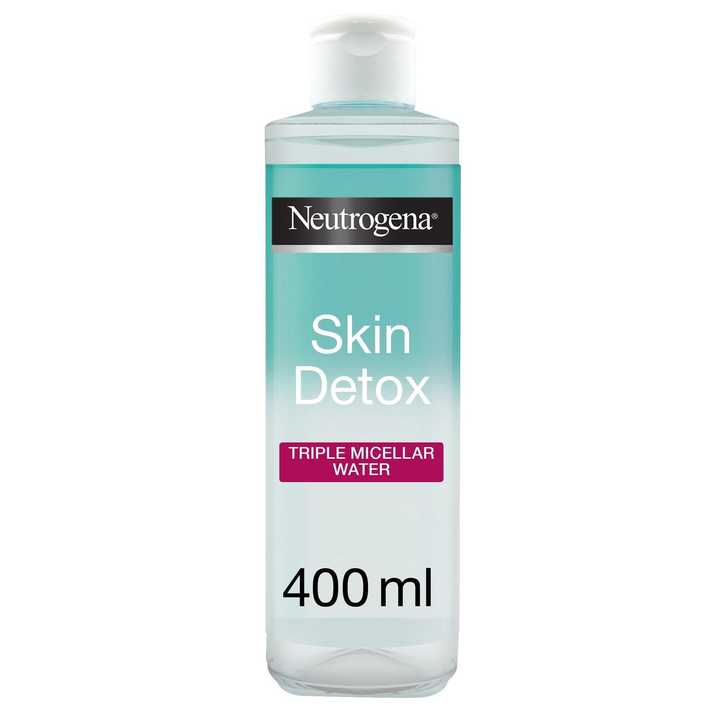 Neutrogena triple micellar water, skin detox, 400ml