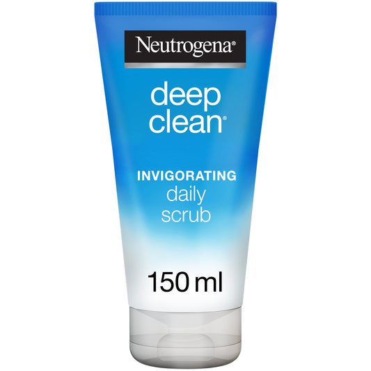 Neutrogena, facial scrub, deep clean, invigorating, normal to combination skin, 150ml