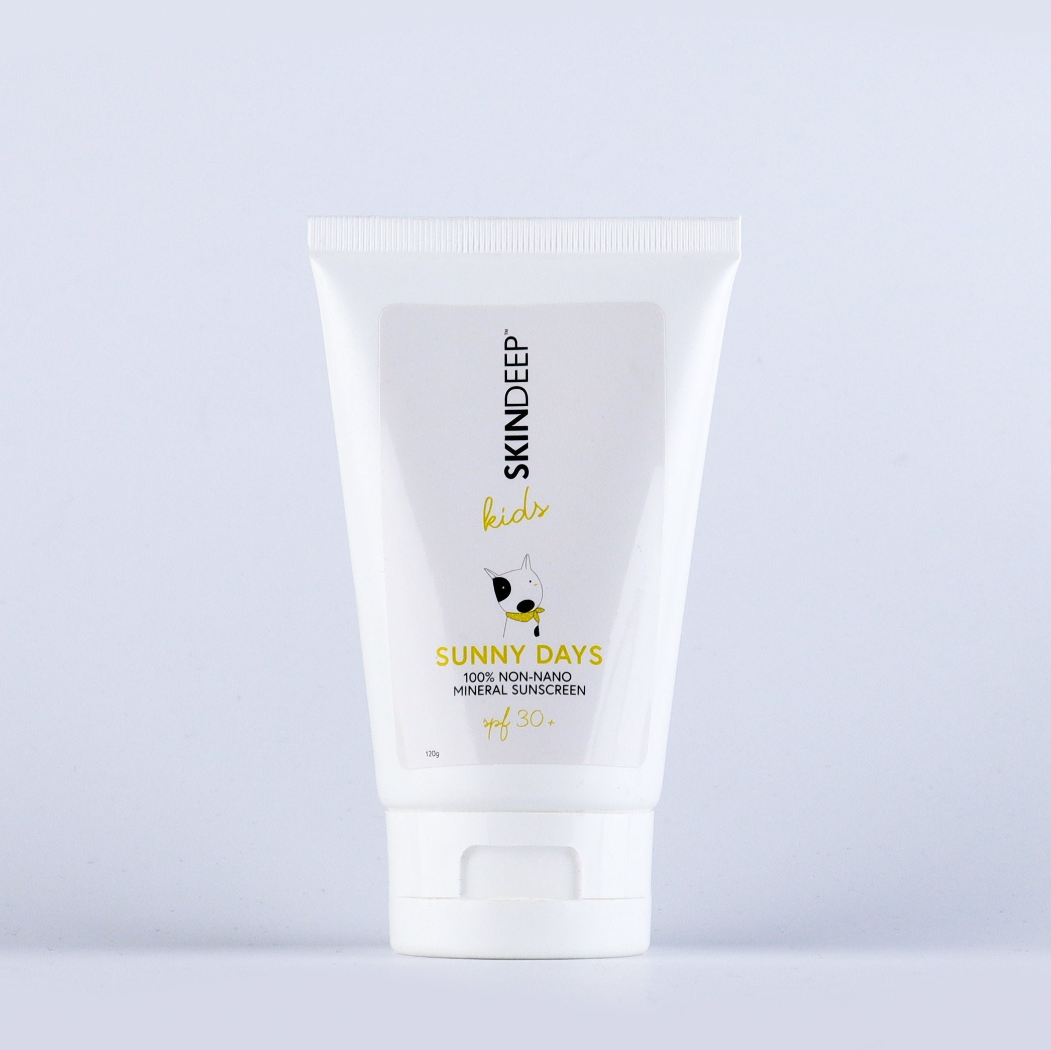 Skin deep sunny days - 100% non-nano mineral sunscreen