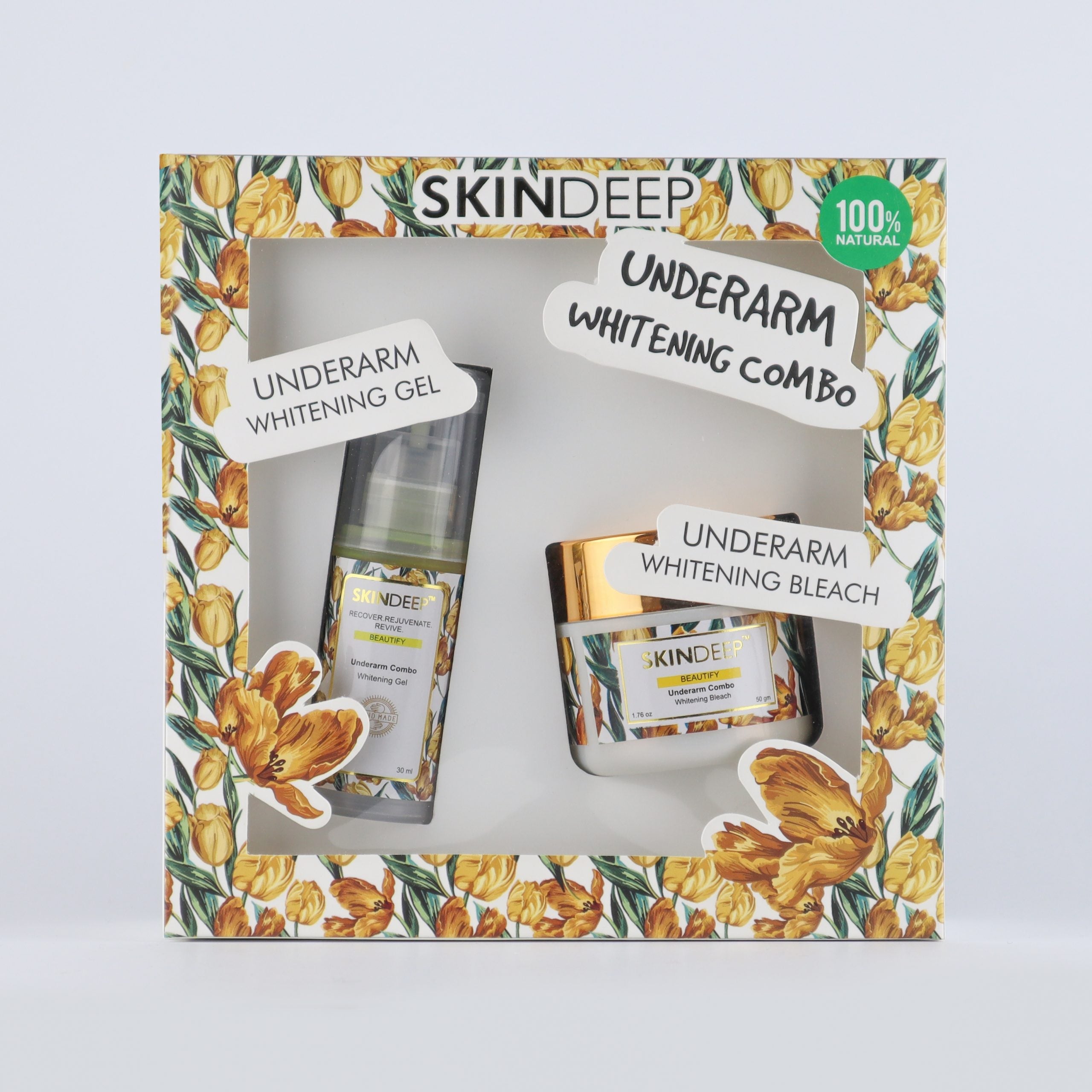 Skin deep underarm whitening combo
