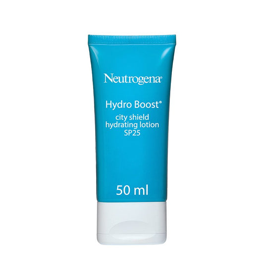 Neutrogena, moisturiser, hydro boost, city shield, spf 25, 50ml