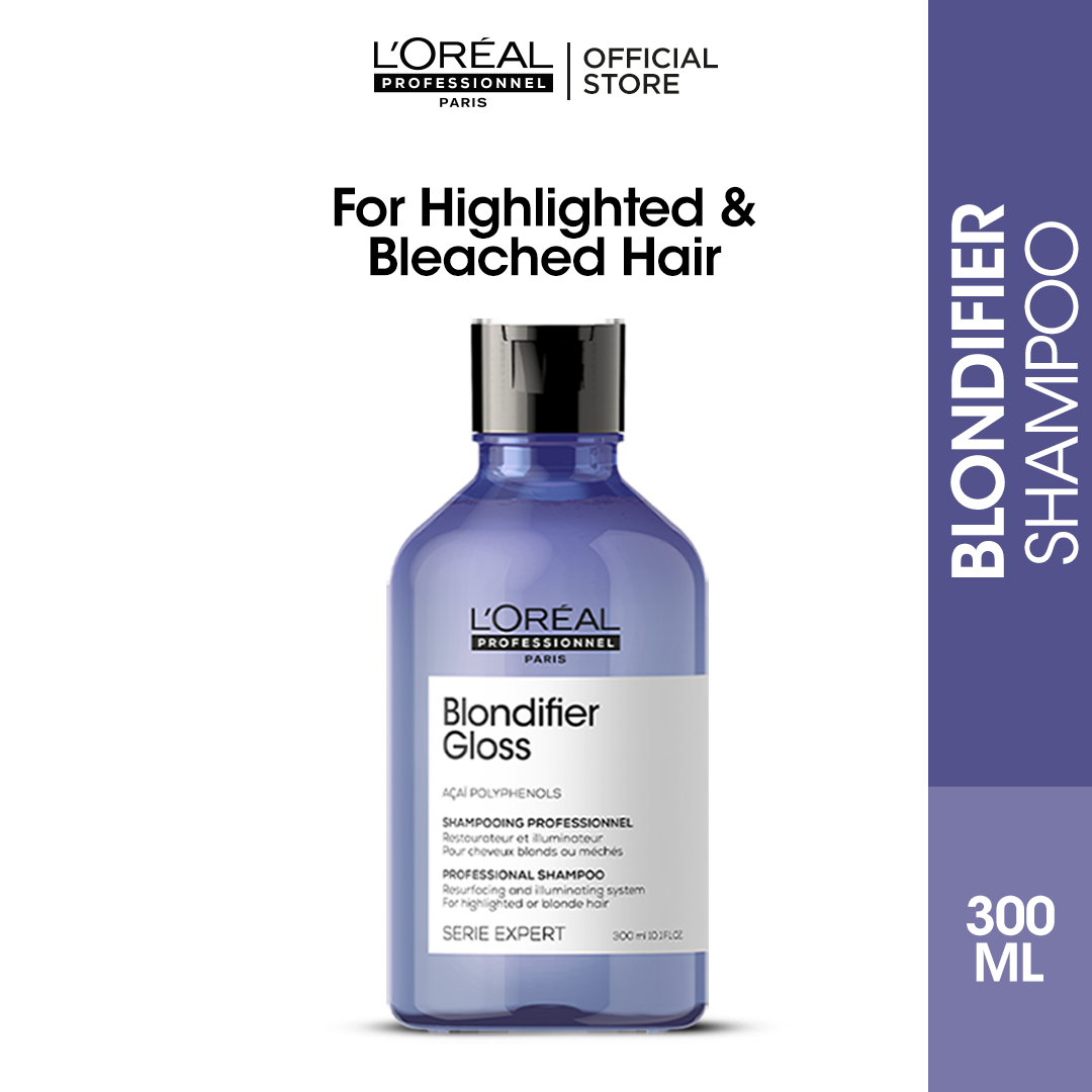 L'Oreal Professionnel Serie Expert Blondifier Shampoo 300 ML - For Highlighted & Bleached Hair