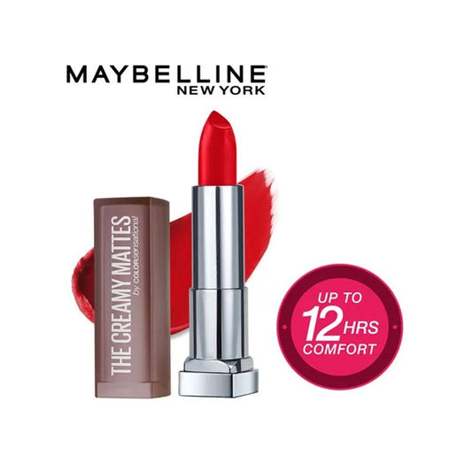 Maybelline New York Color Sensational Creamy Matte Lipstick - 632 Chilli Bomb