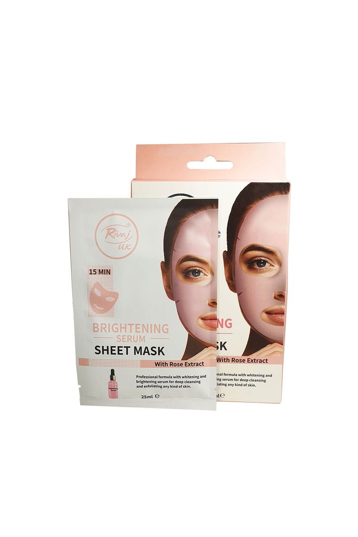 Brightening serum sheet mask