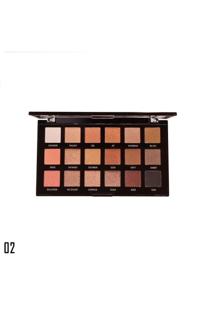 Rivaj #2 (18in1) hd flawless eye shadow pallette