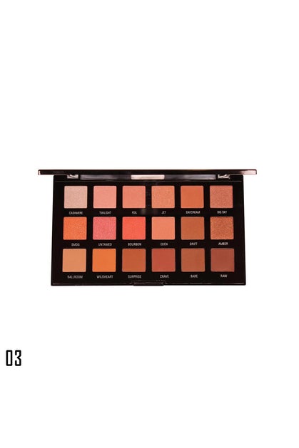 Rivaj #3 (18in1) hd flawless eye shadow pallette