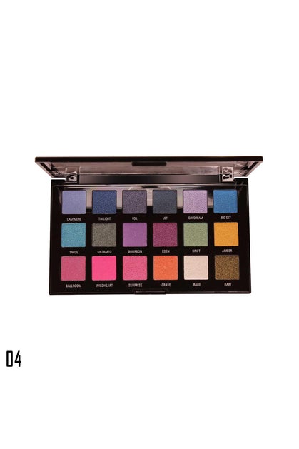 Rivaj #4 (18in1) hd flawless eye shadow pallette