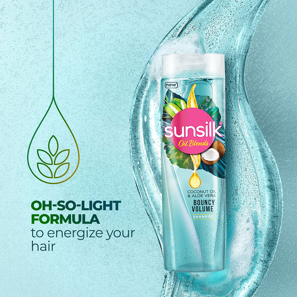 Sunsilk Shampoo COCONUT OIL  & ALOE VERA 380ml