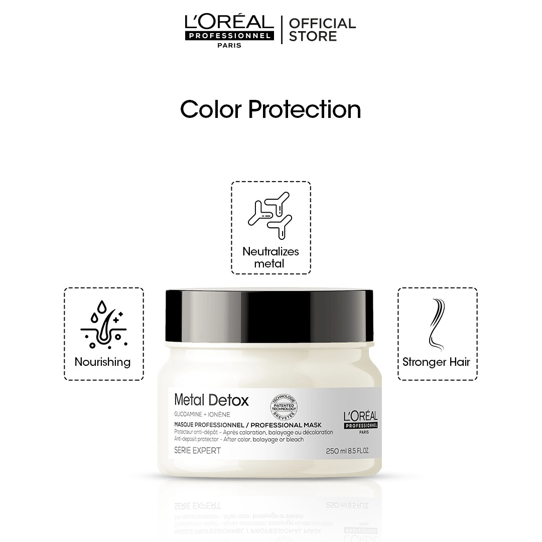 L'Oreal Professionnel Serie Expert Metal Detox Mask 250 ML - For Sensitized Hair