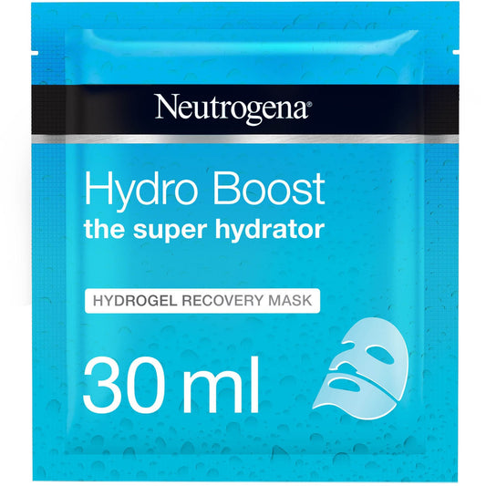 Neutrogena face mask sheet, the super hydrator, hydro boost hydrogel recovery, 30ml