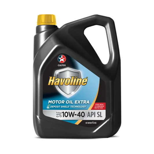 havolineâ® motor oil extra sae 10w-40 - 4 ltr