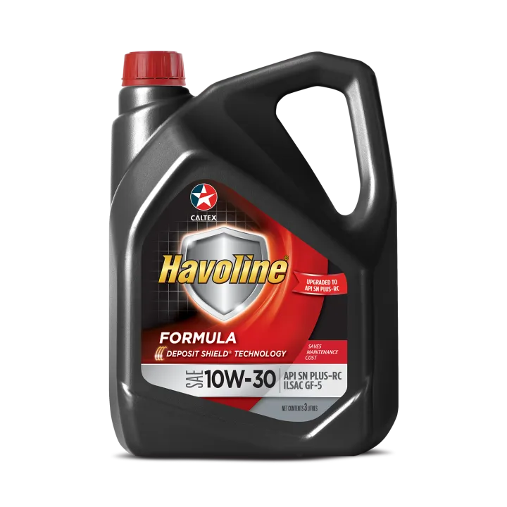 havolineâ® formula sae 10w 30 - 3 ltr