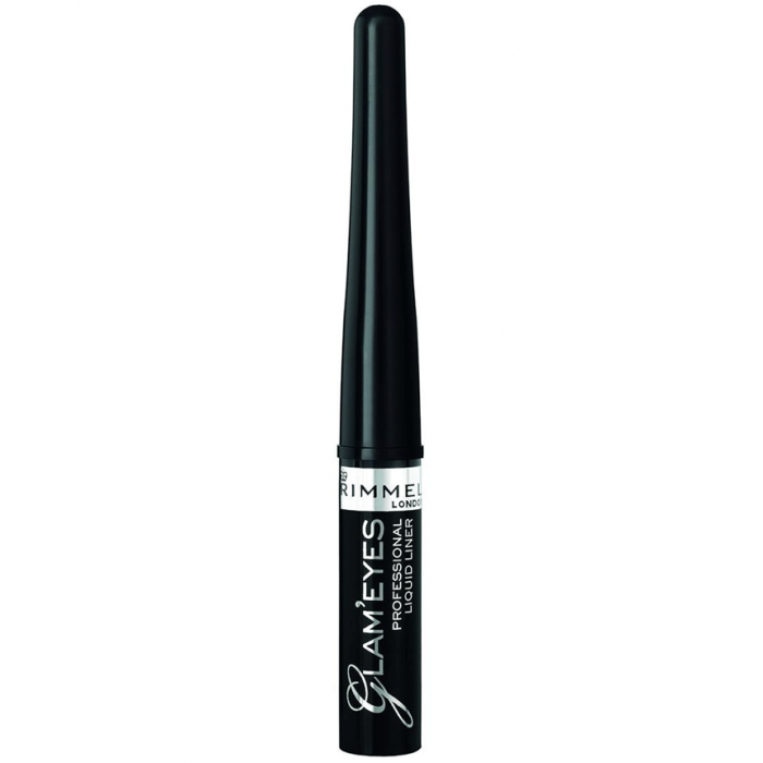 Glam Eyes Profliquid Eyeliner - Ebony Black 034-001