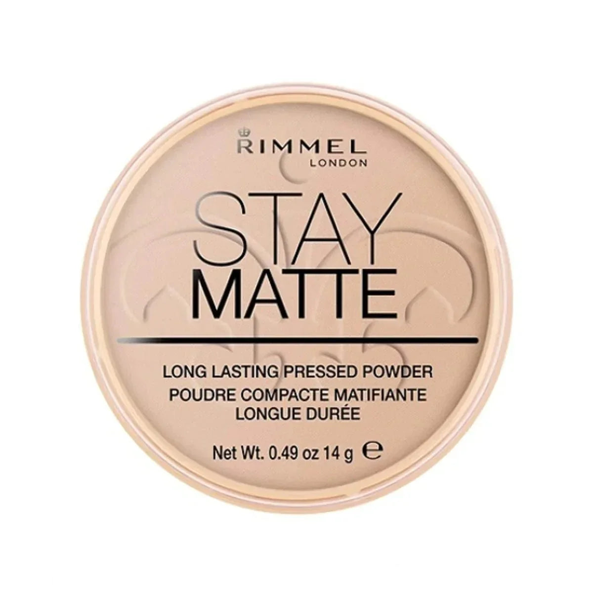 RIMMEL STAY MATTE PRESSED POWDER P BLOSS Silky Beige 034-005