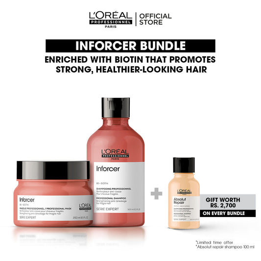 Inforcer Bundle + Free Absolute Repair Shampoo 100 ml