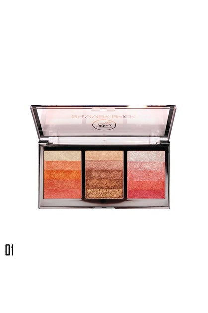 Rivaj #1 Shimmer Brick Highlighter Pallette