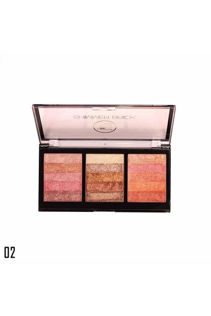 Rivaj #2 Shimmer Brick Highlighter Pallette