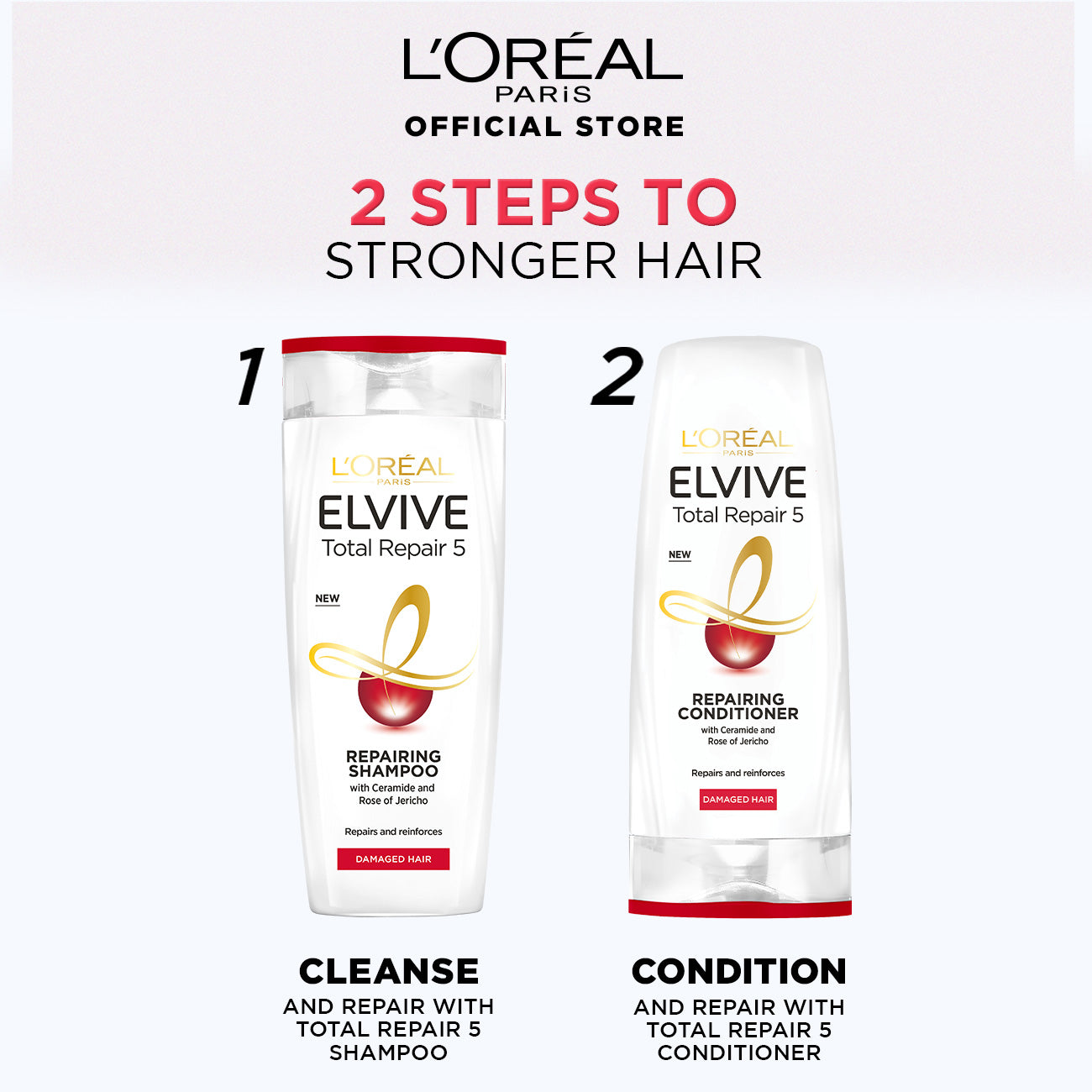 Elvive total repair  shampoo 360 ml