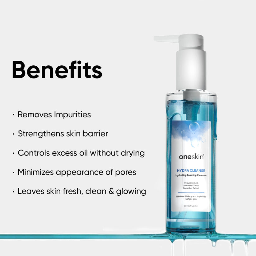 Oneskin Hydra Cleanser Hydrating Foaming Cleanser 150ml