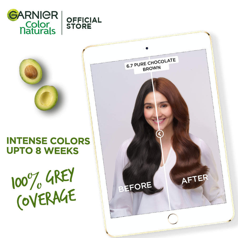 Garnier color naturals 4 brown hair color