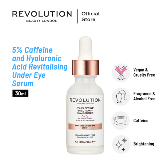 Makeup revolution target under eye serum 5% caffine 30ml