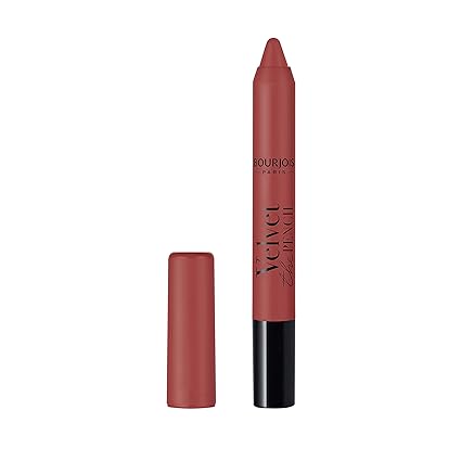 Bourjois Lipstick and lip liner 2 in 1 Velvet The Pencil - 04 Less Is Brown