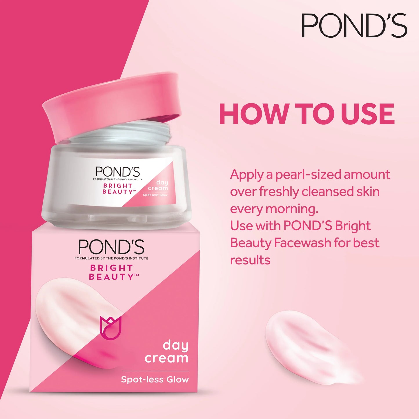 Ponds Bright Beauty Serum Cream 25G