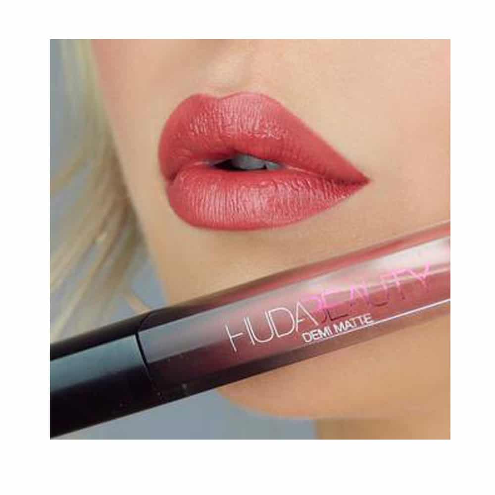 Huda beauty demi matte cream lipstick