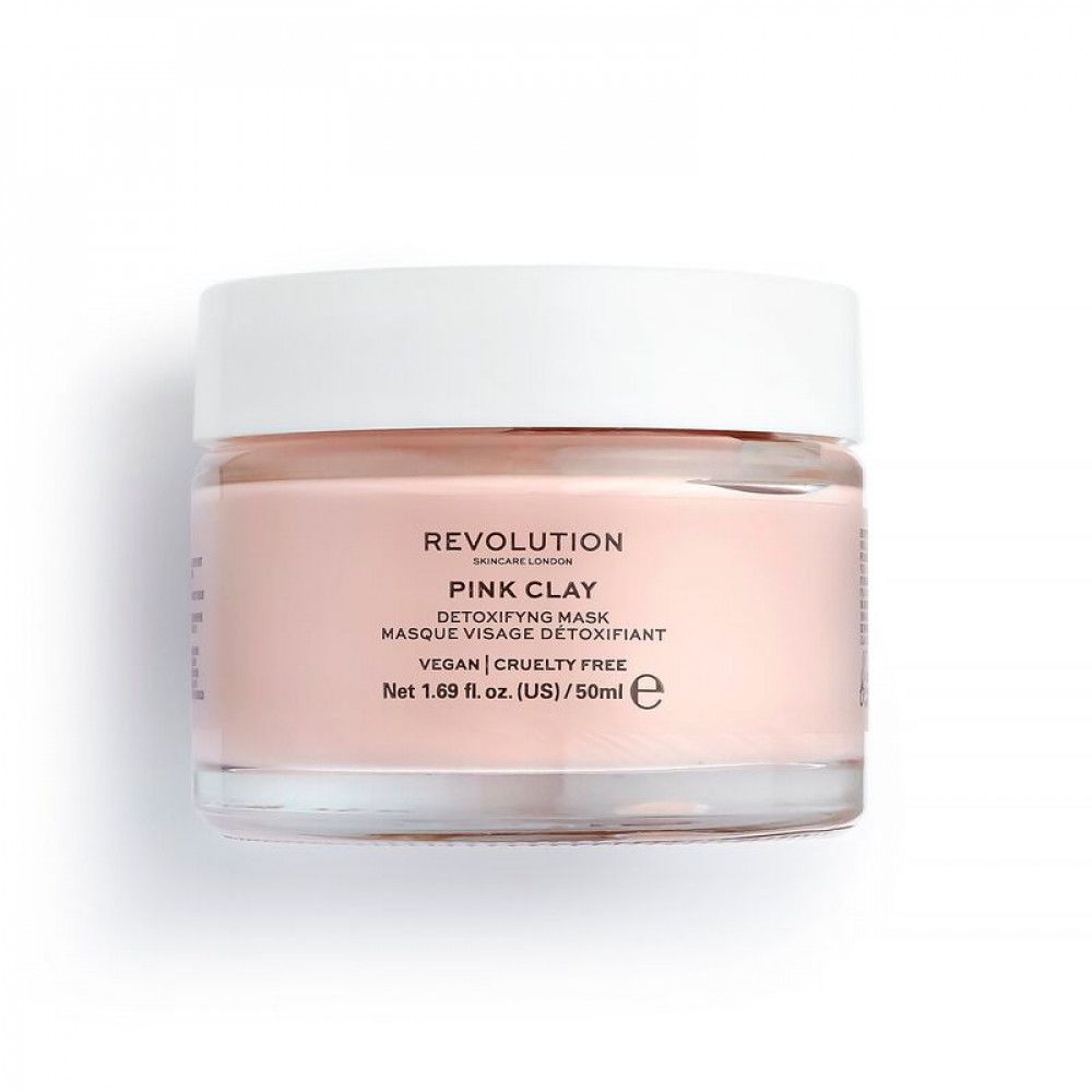 Revolution skincare pink clay detoxifying face mask