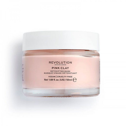 Revolution skincare pink clay detoxifying face mask