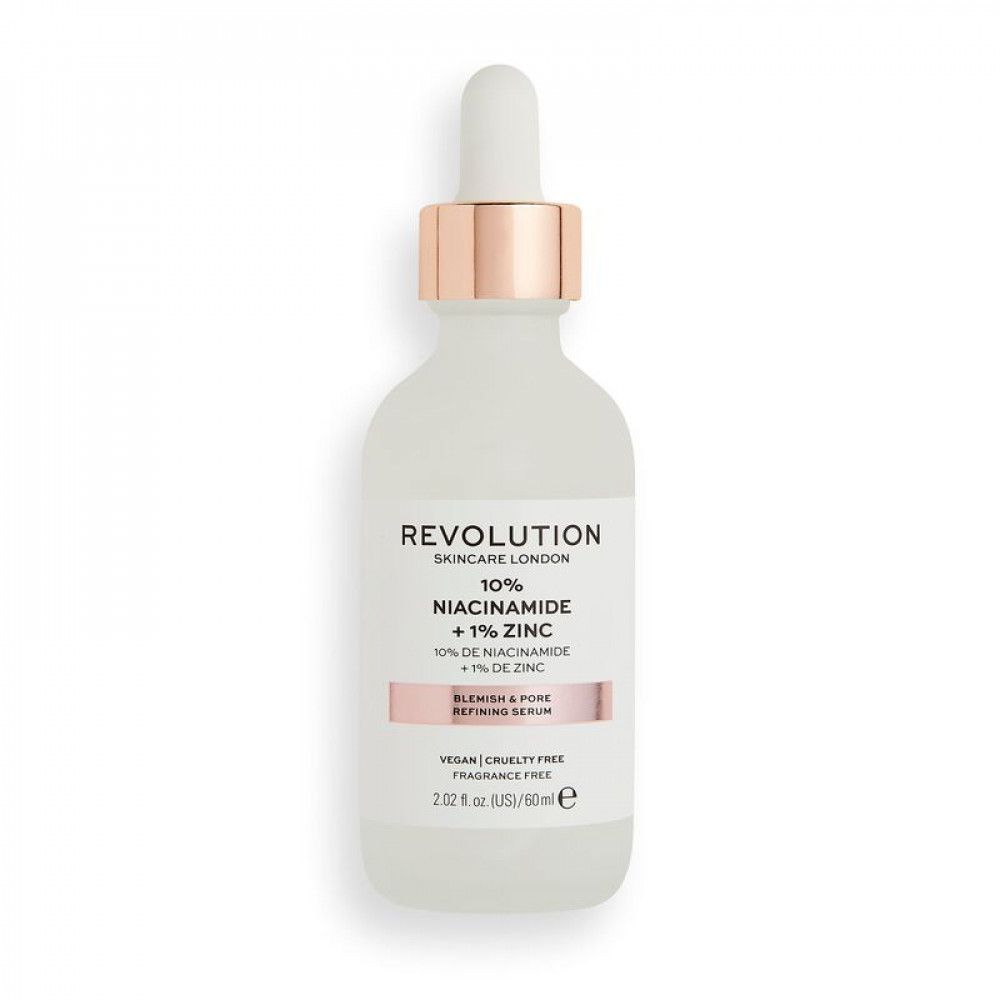 Revolution skincare 10% niacinamide + 1% zinc blemish & pore refining serum 60ml