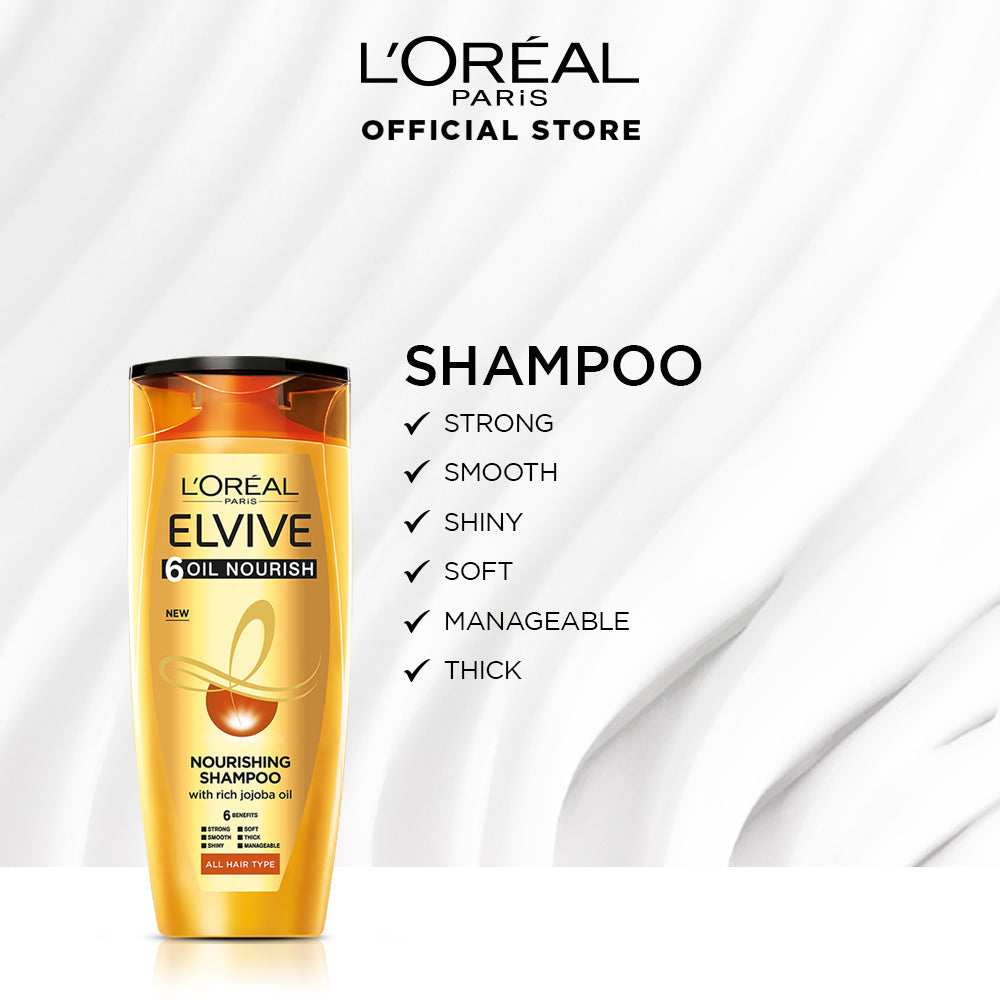 L'oreal paris elvive 6 oil nourish shampoo 175 ml