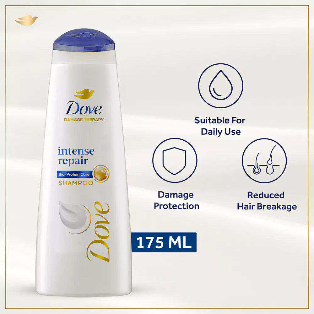 DOVE SHAMPOO
INTENSE REPAIR 175ML
