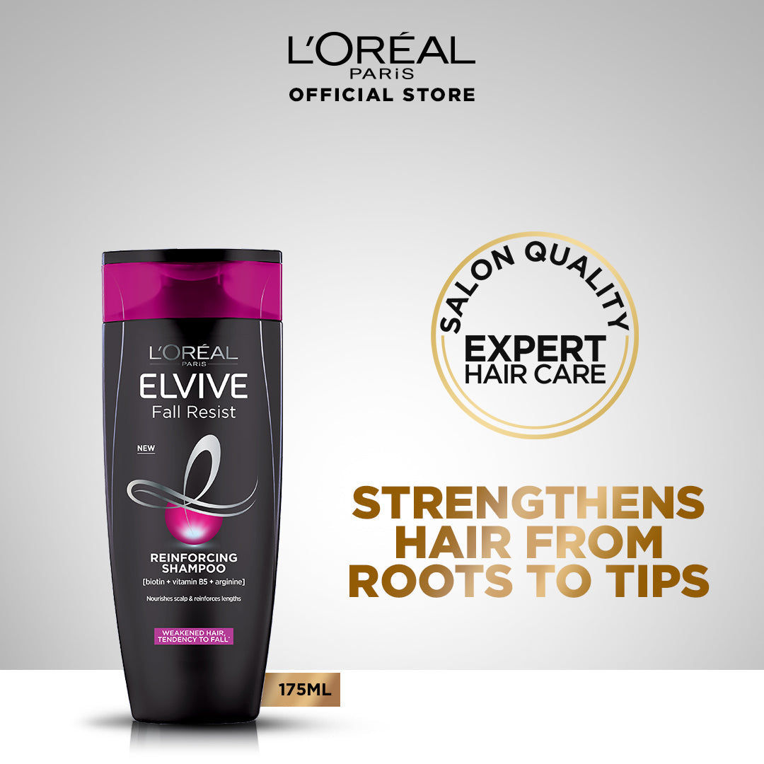 Loreal paris elvive fall resist shampoo 175 ml - for hairfall