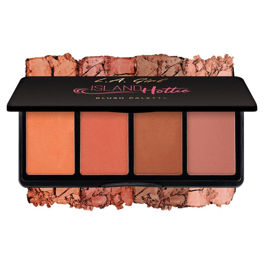 L.A. Girl - Fanatic Blush Palette - Island Hottie