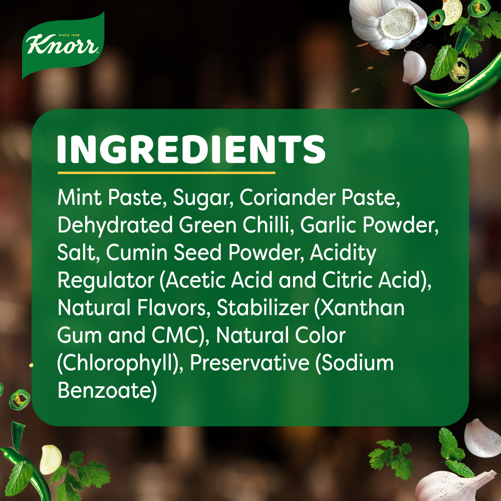 Knorr Green Chutney Pouch 400G