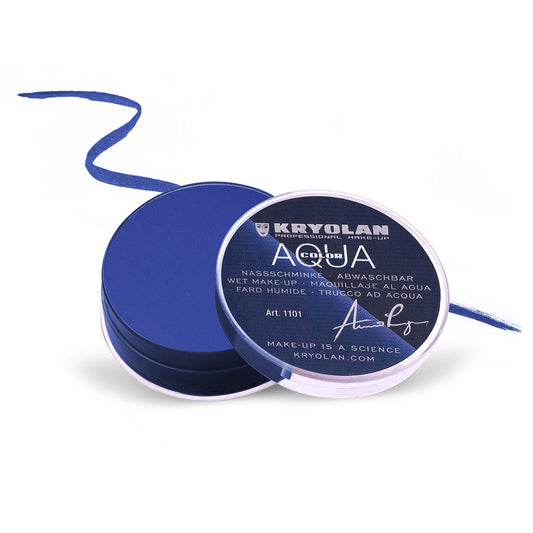 Kryolan - aquacolor cake liner - 510 - blue