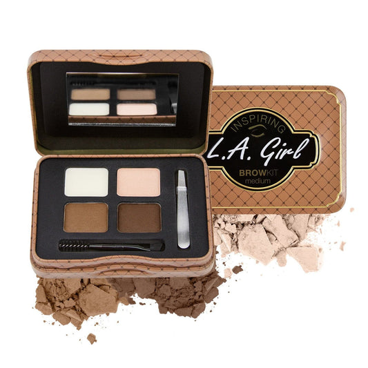 L.A.Girl - Inspiring Eyebrow Tin - Medium and Marvelous