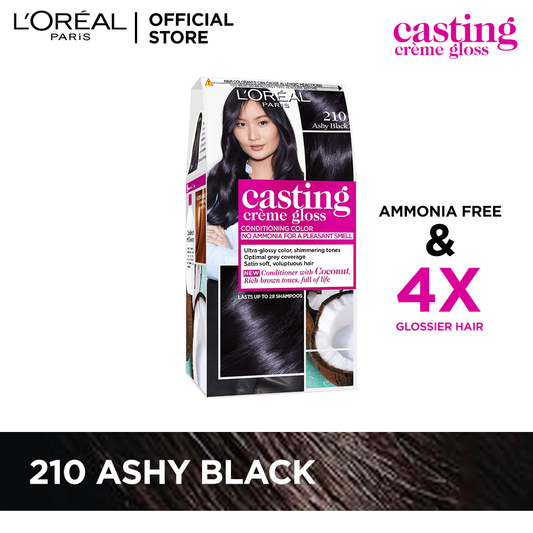 Loreal paris casting creme gloss 200 deep black hair color