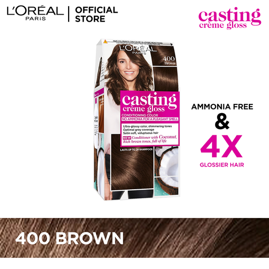 Loreal paris casting cream gloss 400 brown