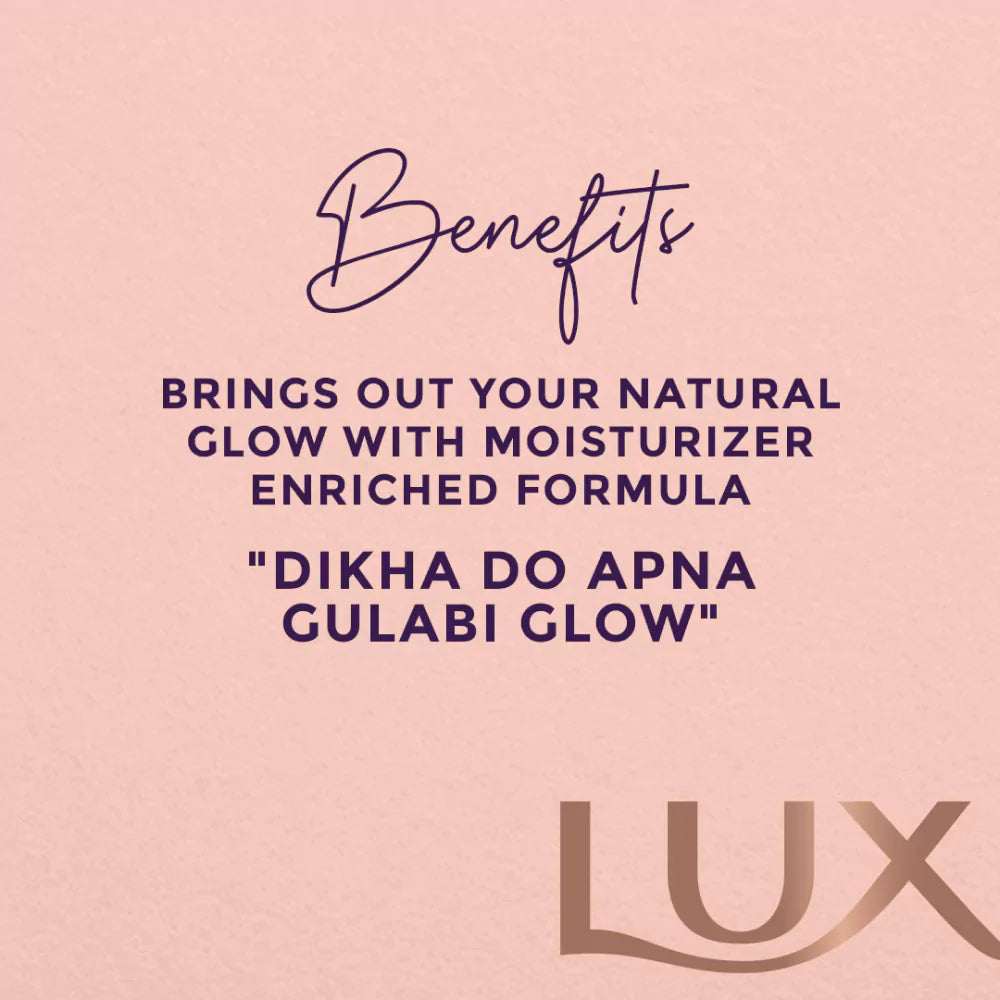 Lux Bar Pink Rose Gold & Vitamin E 130G