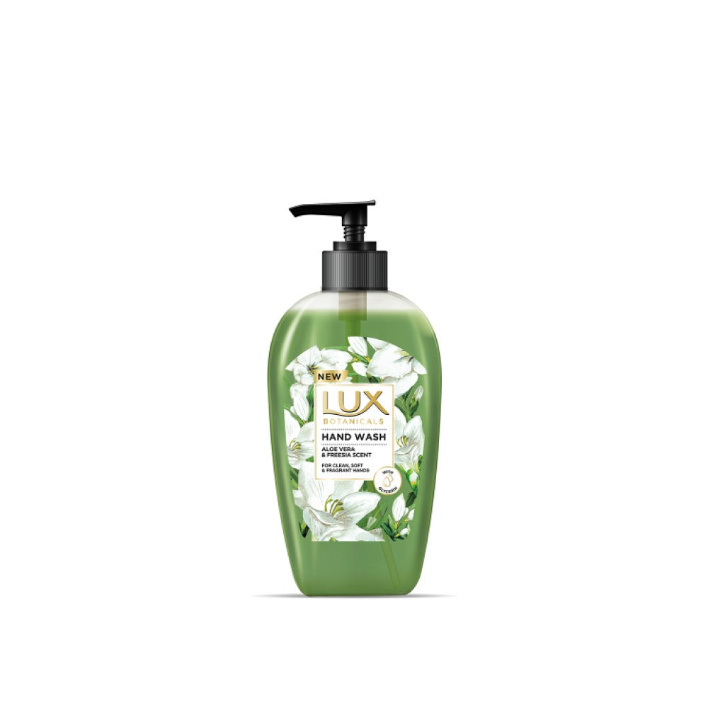 Lux Aloe Vera Hand Wash Bottle (Green)  - 220ML