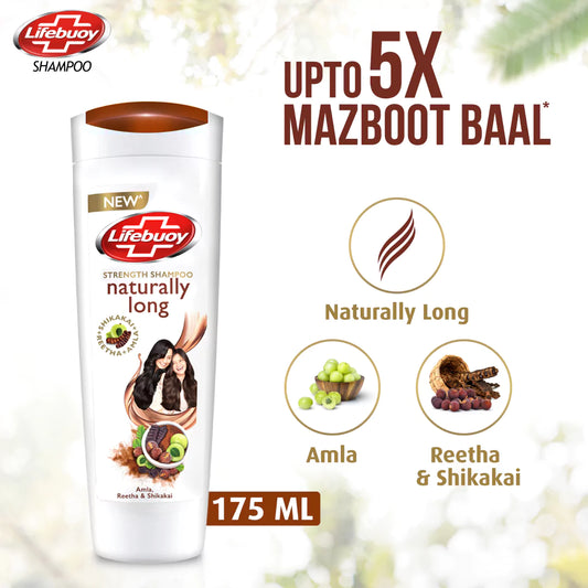 Lifebuoy Shampoo Naturally Long 175Ml
